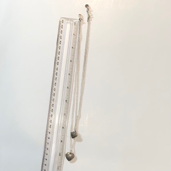 Ilaria Peru Heart Doble Necklace & Earrings 950 - Picture 7 of 9